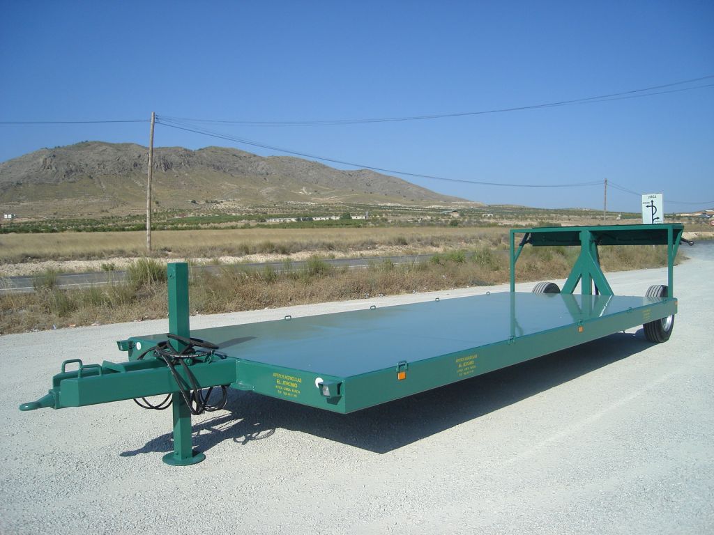 Plataforma porta maquinaria